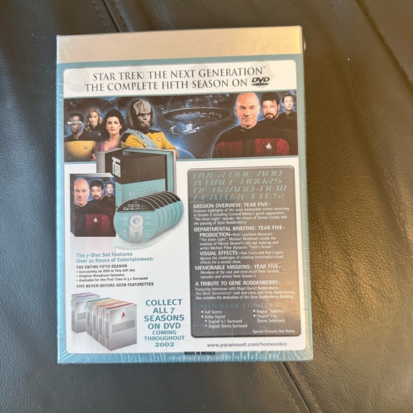 Star Trek The Next Generation DVD Box Set - Picture 3 of 3